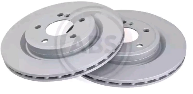 Image of A.B.S. 18514 Brake disc Solid, Coated Brake Disc (82)