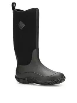 Image of Muck Boots Hale Solid Wellington Boots - Black, Size 4, Women