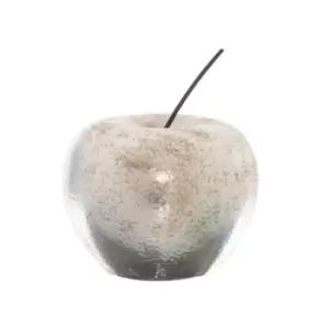 image of Silver Apple Ornament