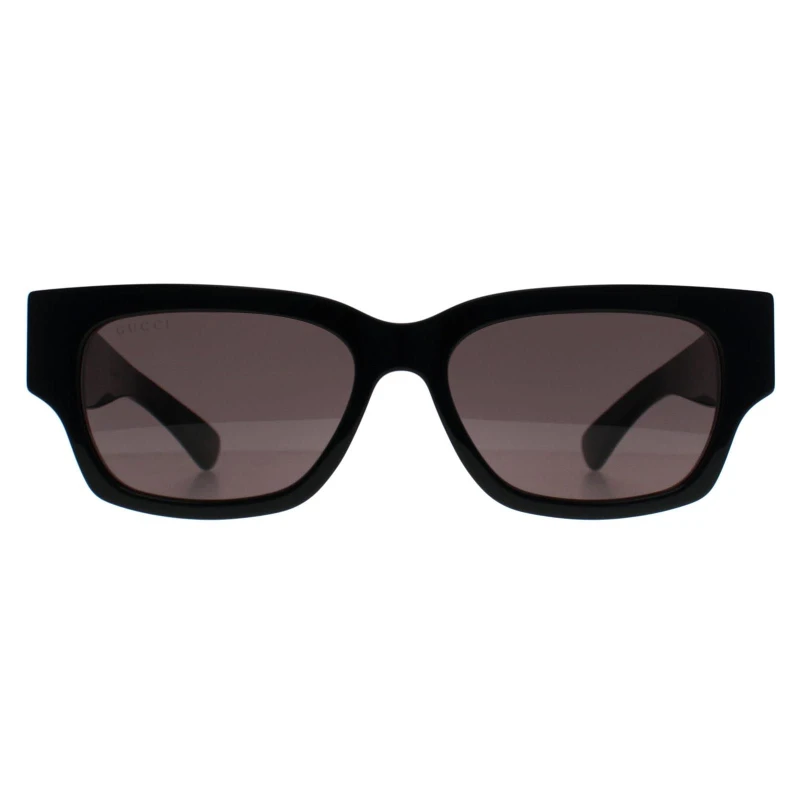 Image of Gucci Gucci Men Rectangle Black Grey GG1794S Black One Size Male 889652527086