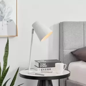 Image of Ivo Energy Efficient Classic Metal Table Lamp Light (Including Bulb)