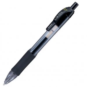 image of Zebra Sarasa Gel Ink Pen Black PK3