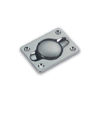 Image of Marine Lifting Ring in Brass and Chrome Plated