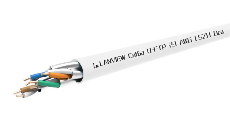 Image of Lanview LVN122432 networking cable White 305 m Cat6a U/FTP (STP)