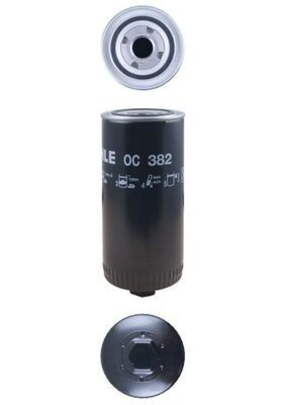 Image of MAHLE OC 382 Oil filter Spin-on Filter, with one anti-return valve Oil Filter (7)