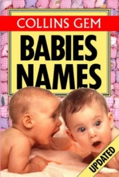 Image of Collins Gem Babies Names Paperback