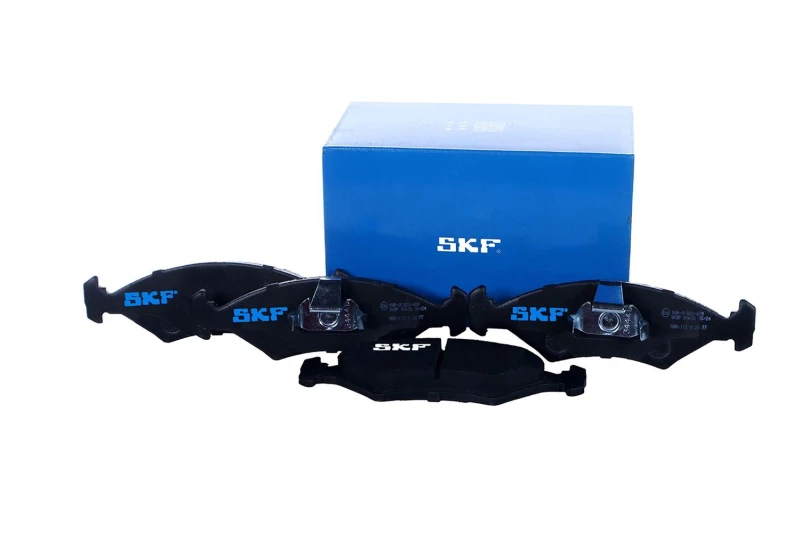 Image of SKF VKBP 80602 Brake pad set not prepared for wear warning indicator Brake Pad Set,disc brake (402)