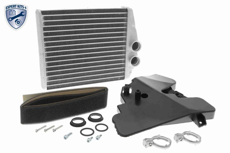 Image of VEMO V40-61-0005 Heat Exchanger with accessories Heat Exchanger,interior heating (467)
