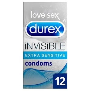 image of Durex Invisible Extra Sensitive 12s