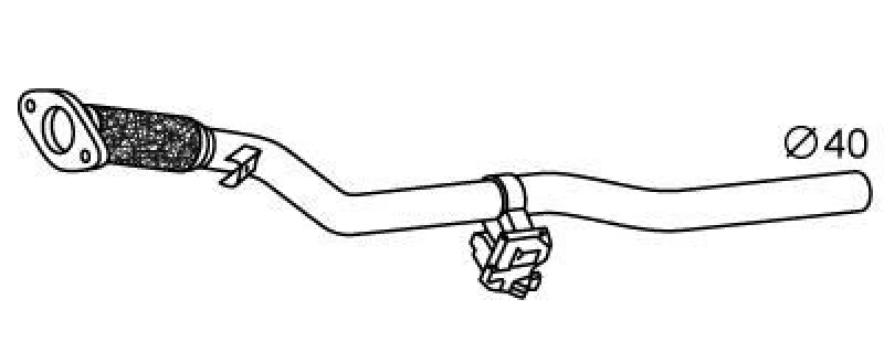 Image of Exhaust Pipe VEGAZ RR-441
