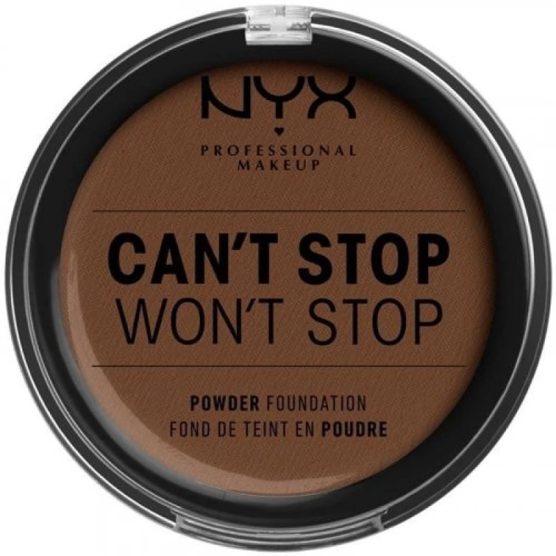 Image of NYX Professional Makeup Can't Stop Won't Stop Powder Foundation 22 Deep
