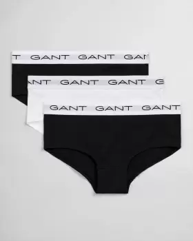 Image of GANT Teens Teen Girls 3 Pack Shorty Underwear (170) Brown