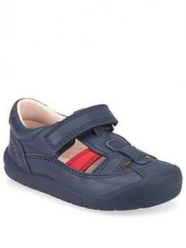 image of Start-rite Boys Bumble, Navy, Size 5.5 Younger