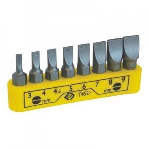 C.K. T4521 Bit set 8 Piece Slot