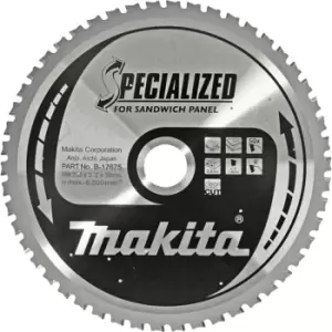 image of Makita SPECIALIZED Sandwich Panel Cutting Saw Blade 235mm 50T 30mm