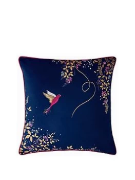 image of Sara Miller Hummingbird Cushion - Feather Filled