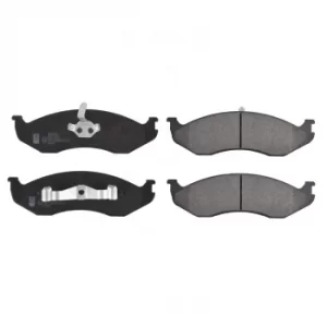 Image of Brake Pad set ADG04229 by Blue Print Front Axle