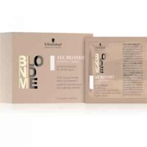 Image of Schwarzkopf Professional Blondme All Blondes Vitamin C Shot Vitamin Concentrate For Blondes And Highlighted Hair 5x5 g
