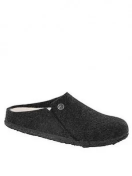Image of Birkenstock Zermatt Cosy Home Slipper - Anthracite