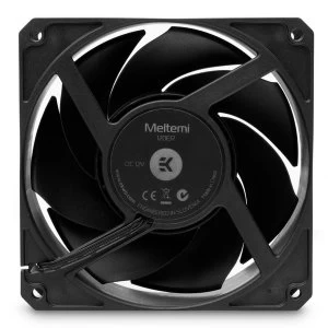 image of EK Water Blocks EK-Meltemi 120ER Black (500-1800rpm) 38mm Thick Radiator Fan