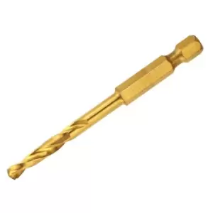Image of DT50012-QZ Impact Titanium Drill Bit 7.5mm OL:95mm WL:50mm - Dewalt