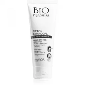 Image of Phytorelax Laboratories Bio Detox Charcoal Cleansing Detoxifying Activated Carbon Mask 75ml