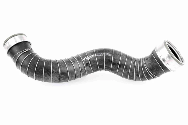 Image of VAICO V30-1788 Turbocharger Hose Rubber with fabric lining, Q+, original equipment manufacturer quality Rubber with fabric lining Charger Intake Hose