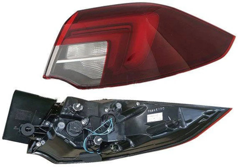 Image of ALKAR 2018426 Rear light with bulb holder, Right, PY21W Combination Rearlight (391)