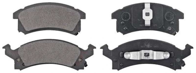Image of A.B.S. 38673 Brake pad set with acoustic wear warning Brake Pad Set,disc brake (402)