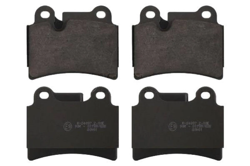 Image of SWAG 30 91 6671 Brake pad set Rear Axle, prepared for wear warning indicator Brake Pad Set,disc brake (402)