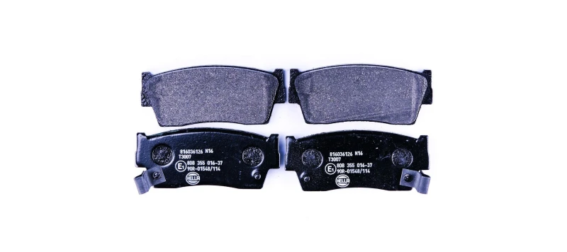 Image of HELLA Brake pad set HELLA 8DB 355 016-371