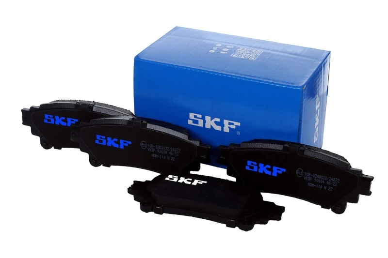 Image of SKF VKBP 90604 Brake pad set not prepared for wear warning indicator Brake Pad Set,disc brake (402)