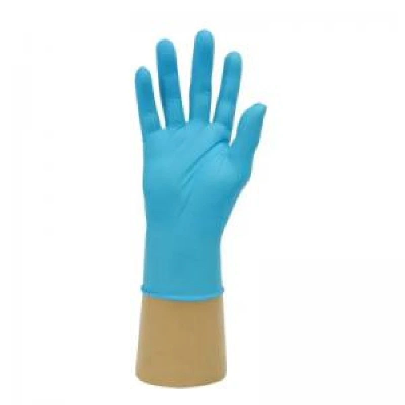 Image of ValueX Nitrile Powder Free Gloves Food Accredited Non-Medical Blue EXR59282PY