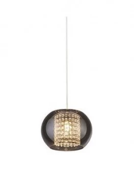Image of Serenity Glass Droplet Chandalier Pendant
