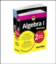Image of Algebra I For Dummies Book + Workbook Bundle