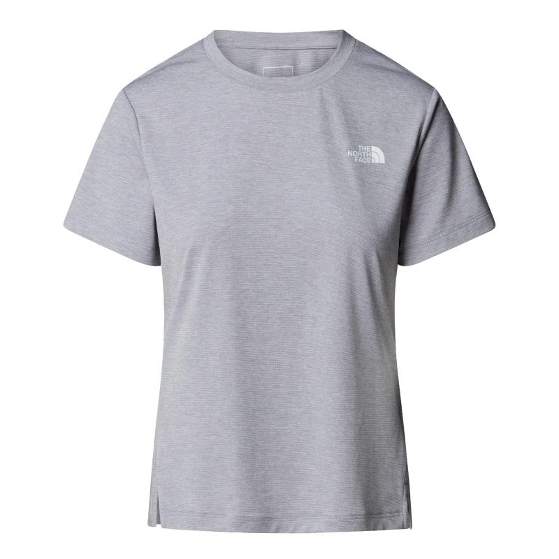 Image of The North Face Womens TNF Flex Regular Short-Sleeve Performance T-Shirt Pale Grey female 8 (XS)