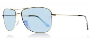 Ray-Ban RB3543 Sunglasses Matte Gold 112/A1 Polariserade 59mm