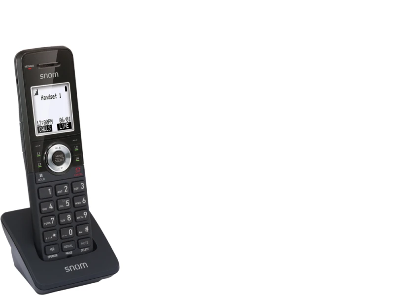 Image of Snom M10 Office Handset DECT telephone Caller ID Black