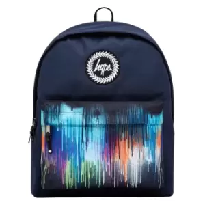 Image of Hype Drips Backpack (One Size) (Blue/Orange/Green)