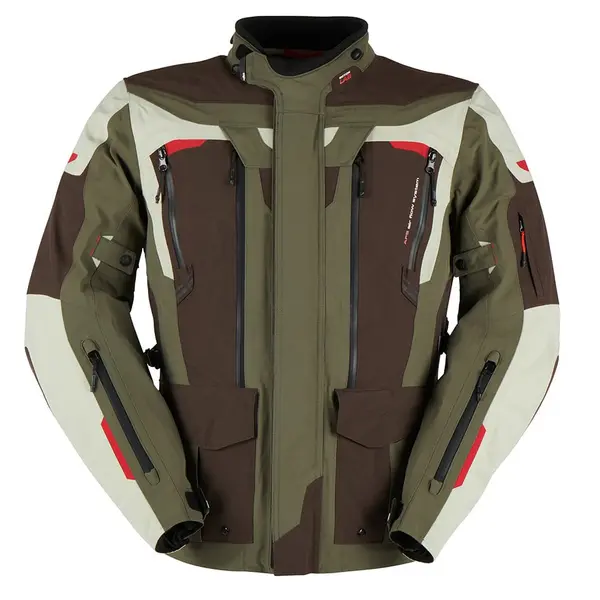 Image of Furygan Voyager Jacket Coffee Pearl Anthracite Size 3XL