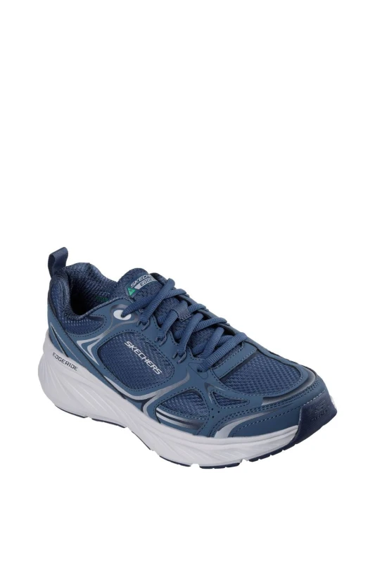 Image of Skechers Mens Edgeride Exodis Trainer in Blue Size: 8 Blue Male 8