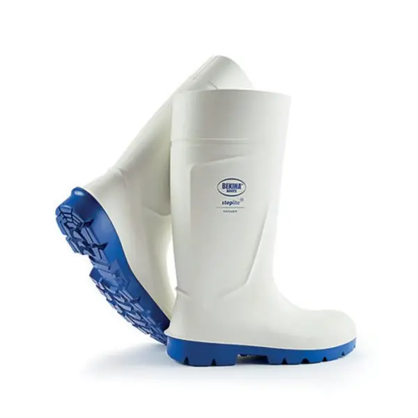 Image of Steplite Bekina Steplite Easygrip Steel Toe Cap Neotane S4 Safety Boots 1 Pair White 12 BNPAN3P105312