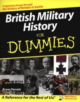 Image of British Military History for Dummies by Bryan Perrett Paperback