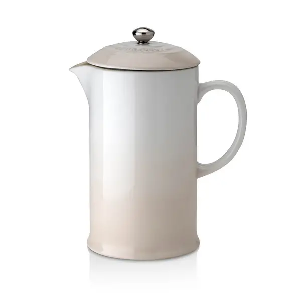 Image of Le Creuset Cafetiere & Metal Press, Meringue