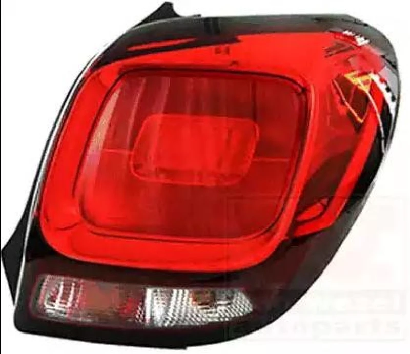 Image of VAN WEZEL 0919922 Rear light with bulb holder, Right Combination Rearlight (391)