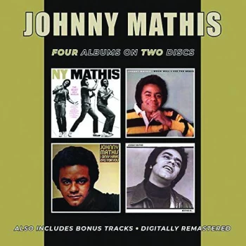 image of Johnny Mathis - The Heart Of A Woman and Bonus Tracks/When Will I See You Again/I Only Have Eyes For You/Mathis Is... (CD)