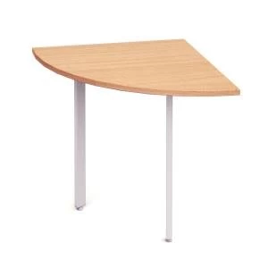 Image of Trexus Conference Quarter End 800mm Width Beech Ref I000076