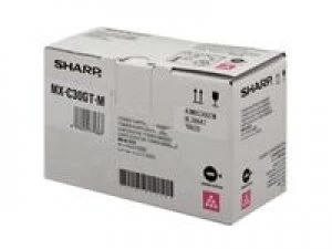 Image of Sharp MXC-30GTM Magenta Laser Toner Ink Cartridge