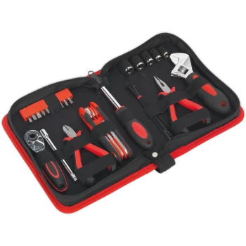 image of Sealey MS164 28 Piece Motorcycle Toolkit Underseat