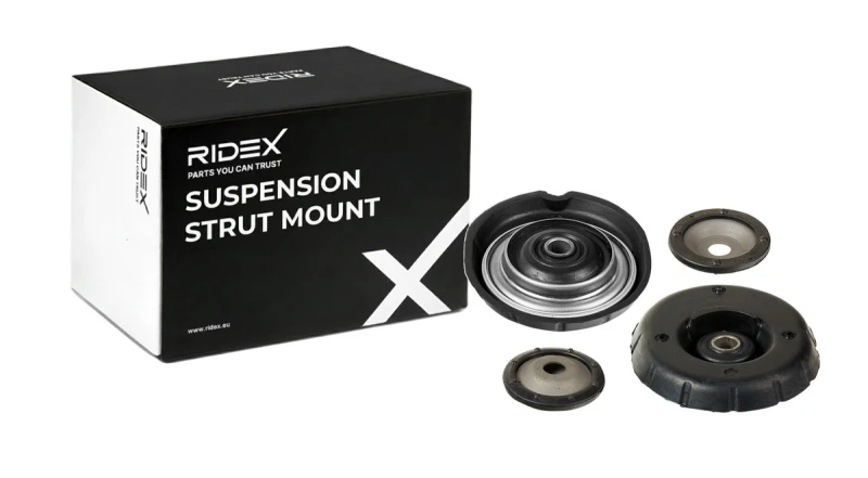 Image of RIDEX 1180S1258 Top strut mount Front axle both sides Suspension Strut Support Bearing (1180)